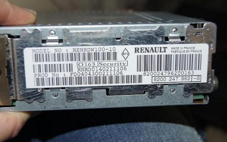 Renault-Radio-Code